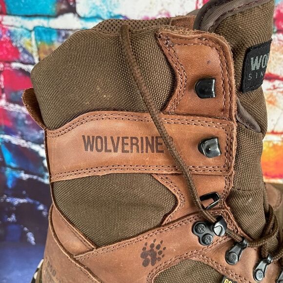 Wolverine Goretex Boots 1000 Gram Thinsulate Lace Up Size 8 EW 04771 - Picture 2 of 11